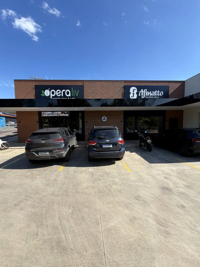 Vagas de estacionamento em frente à Afinatto Barbearia em Tatuí
