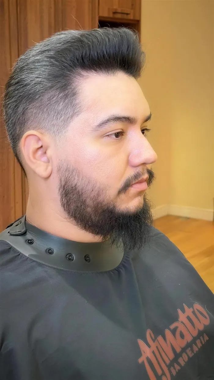 Resultado de corte e barba